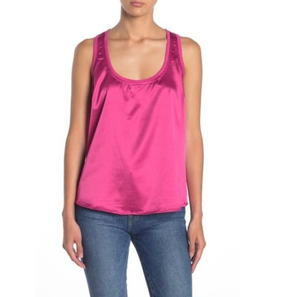 Heartloom Chantelle Satin Woven Tank Top - Picture 1 of 6